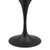 Lippa 28" Round Terrazzo Dining Table EEI-5700-BLK-WHI