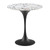 Lippa 20" Round Terrazzo Side Table EEI-5692-BLK-TER