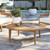 Brisbane Teak Wood Outdoor Patio Coffee Table EEI-5603-NAT