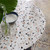 Lippa 40" Round Terrazzo Dining Table EEI-5725-BLK-WHI