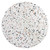 Lippa 40" Round Terrazzo Dining Table EEI-5724-GLD-WHI