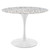 Lippa 40" Round Terrazzo Dining Table EEI-5722-WHI-WHI