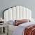 Veronique Full/Queen Performance Velvet Headboard MOD-6207-WHI