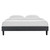 Reign Twin Performance Velvet Platform Bed Frame MOD-6264-CHA