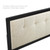 Draper Tufted King Fabric and Wood Headboard MOD-6227-BLK-BEI