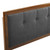 Draper Tufted King Fabric and Wood Headboard MOD-6227-WAL-CHA