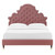 Gwyneth Tufted Performance Velvet Full Platform Bed MOD-6758-DUS