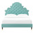 Gwyneth Tufted Performance Velvet Full Platform Bed MOD-6758-MIN