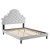 Gwyneth Tufted Performance Velvet Twin Platform Bed MOD-6756-LGR