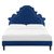 Gwyneth Tufted Performance Velvet Twin Platform Bed MOD-6756-NAV