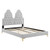 Alexandria Tufted Performance Velvet Queen Platform Bed MOD-6763-LGR