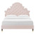 Gwyneth Tufted Performance Velvet King Platform Bed MOD-6761-PNK