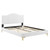 Juniper Channel Tufted Performance Velvet King Platform Bed MOD-6748-WHI