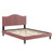 Juniper Channel Tufted Performance Velvet King Platform Bed MOD-6750-DUS