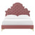 Gwyneth Tufted Performance Velvet Queen Platform Bed MOD-6751-DUS