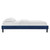 Elise Full Performance Velvet Platform Bed MOD-6877-NAV