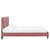 Peyton Performance Velvet Twin Platform Bed MOD-6866-DUS