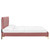 Peyton Performance Velvet Twin Platform Bed MOD-6865-DUS