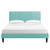 Peyton Performance Velvet Full Platform Bed MOD-6870-MIN