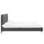 Peyton Performance Velvet King Platform Bed MOD-6871-CHA