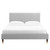 Peyton Performance Velvet King Platform Bed MOD-6872-LGR