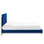 Current Performance Velvet Twin Platform Bed MOD-6727-NAV