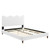 Current Performance Velvet Twin Platform Bed MOD-6728-WHI