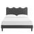 Current Performance Velvet Twin Platform Bed MOD-6729-CHA