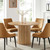 Senja 47" Round Dining Table EEI-6064-OAK-SET