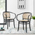 Oliana Wood Dining Armchair Set of 2 EEI-6079-BLK