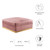 Sanguine Channel Tufted Performance Velvet Modular Sectional Sofa Ottoman EEI-6036-DUS