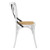 Gear Dining Side Chair EEI-1541-WHI-BLK