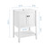 Prestige 24" Bathroom Vanity EEI-4246-WHI-WHI