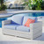 Convene Outdoor Patio Loveseat EEI-4306-LGR-LBU