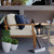 Marina Outdoor Patio Teak Sofa EEI-4176-NAT-WHI