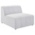 Bartlett Upholstered Fabric Armless Chair EEI-4398-IVO