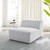 Bartlett Upholstered Fabric Armless Chair EEI-4398-IVO
