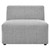 Bartlett Upholstered Fabric Armless Chair EEI-4398-LGR