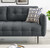 Cameron Tufted Fabric Sofa EEI-4451-CHA