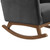 Sway Performance Velvet Rocking Chair EEI-4456-GRY