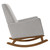 Sway Performance Velvet Rocking Chair EEI-4456-LGR