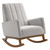 Sway Performance Velvet Rocking Chair EEI-4456-LGR