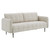 Cameron Tufted Fabric Sofa EEI-4451-BEI