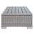 Conway Sunbrella® Outdoor Patio Wicker Rattan 4-Piece Furniture Set EEI-4359-LGR-GRY