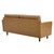 Exalt Tufted Vegan Leather Sofa EEI-4446-TAN