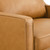 Impart Genuine Leather Armchair EEI-5555-TAN