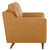 Impart Genuine Leather Armchair EEI-5555-TAN