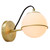 Hanna Hardwire Wall Sconce EEI-5308-OPA-GLD