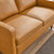 Impart Genuine Leather Loveseat EEI-5554-TAN