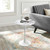 Lippa 20" Round Terrazzo Side Table EEI-5682-WHI-TER